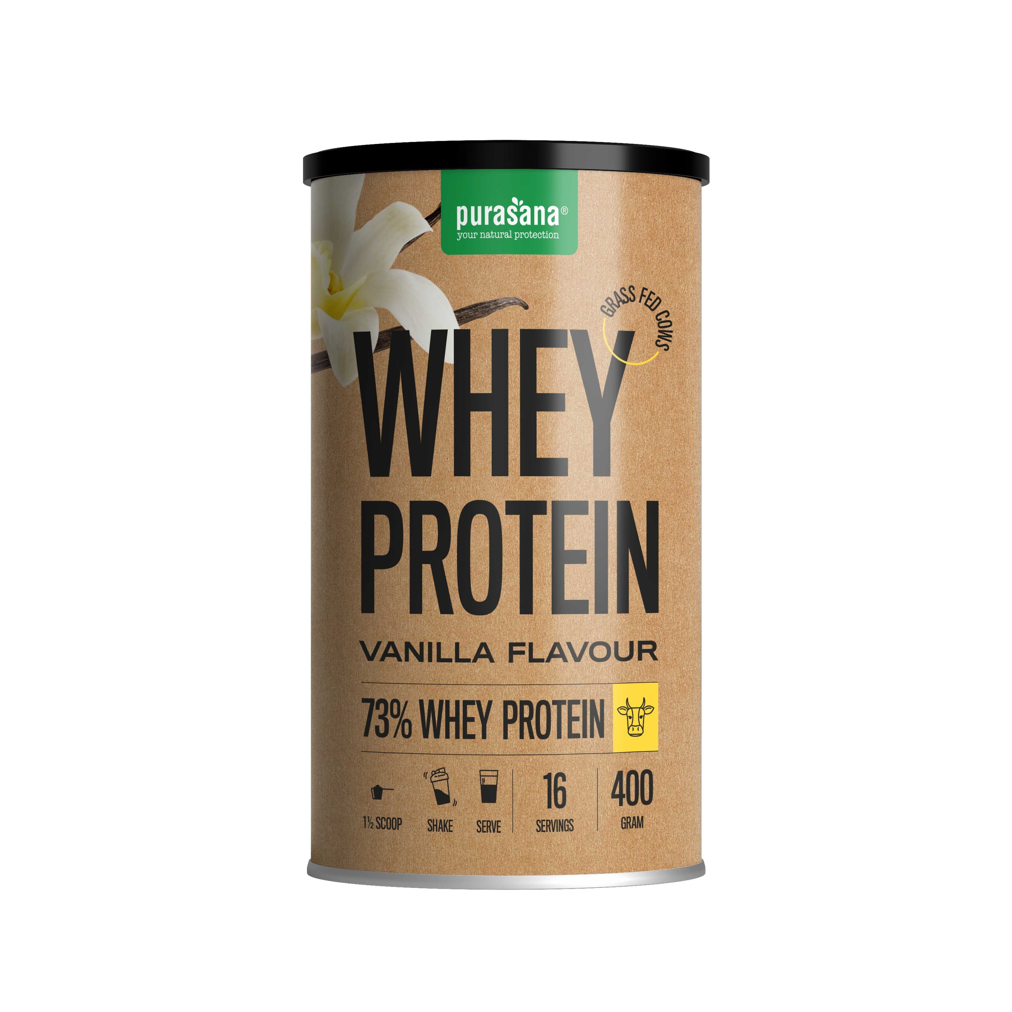 Purasana Whey Protein Vanille 400 g - Purasana