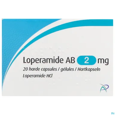 LOPERAMIDE AB 2MG HARDE CAPS 20 X 2MG