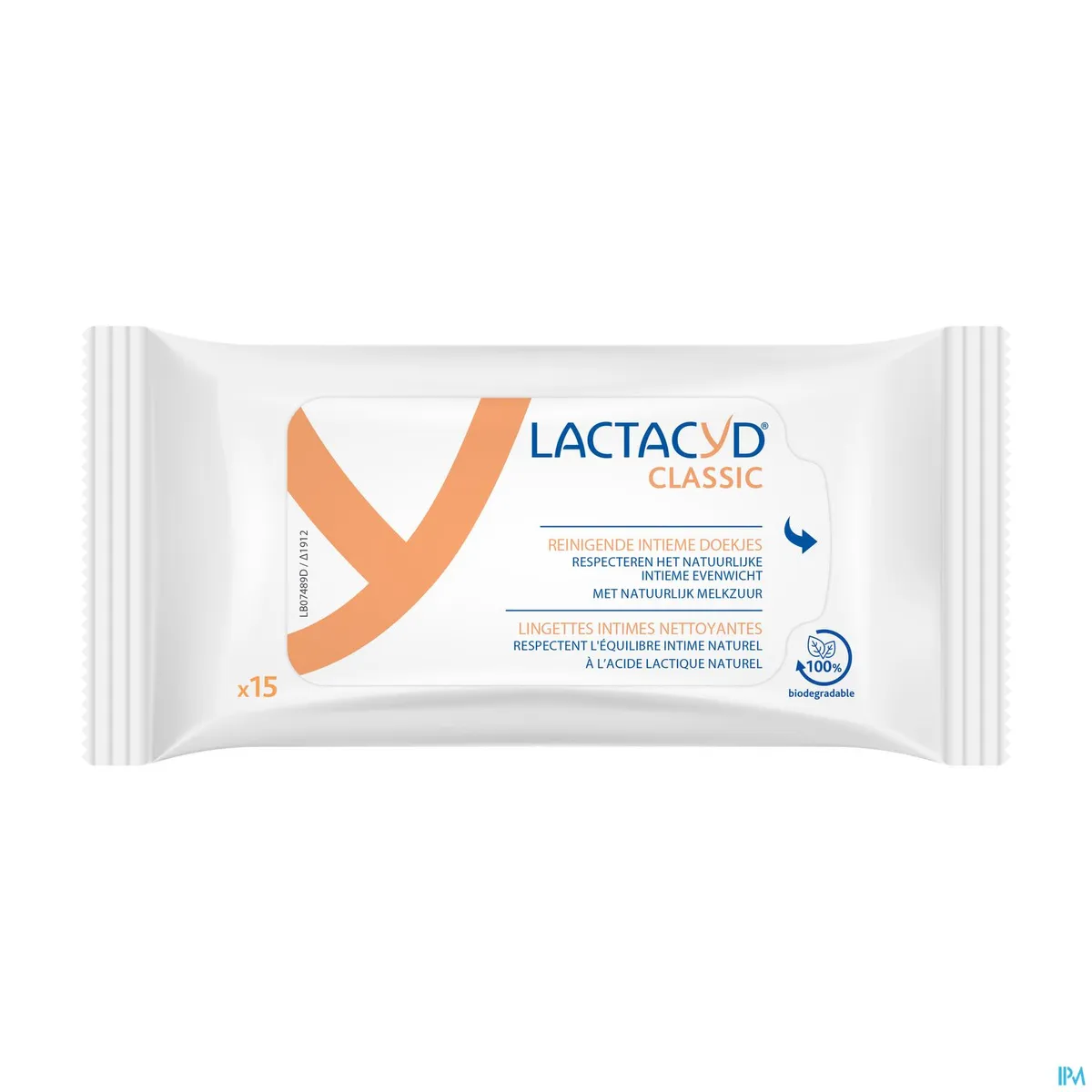 Lactacyd Classic Intieme Reinigingsdoekjes 15