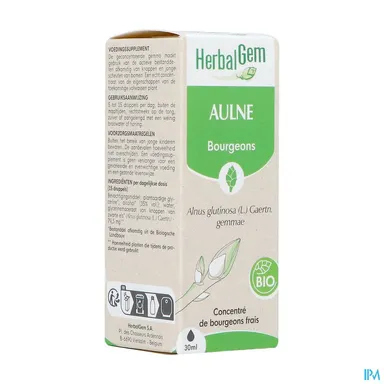 HerbalGem Bourgeons Aulne Bio 30ml