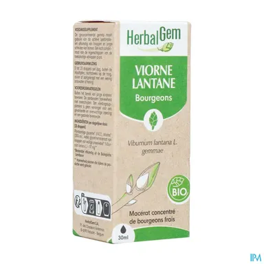 Herbalgem Viorne Lantane Bourgeon Bio 30ml