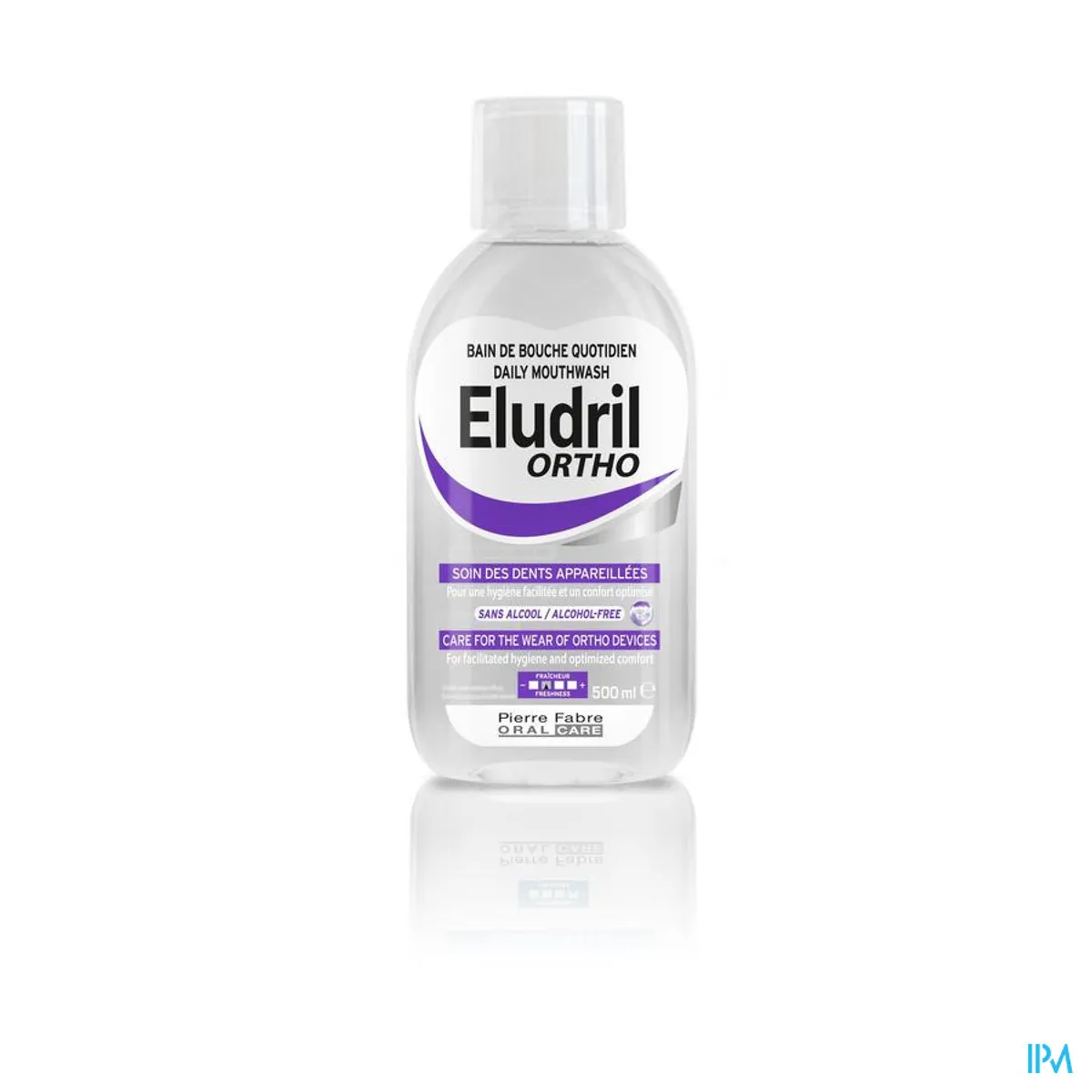 Oral Care Eludril Ortho, Dagelijkse Mondspoeling Orthodontische Apparatuur 500Ml