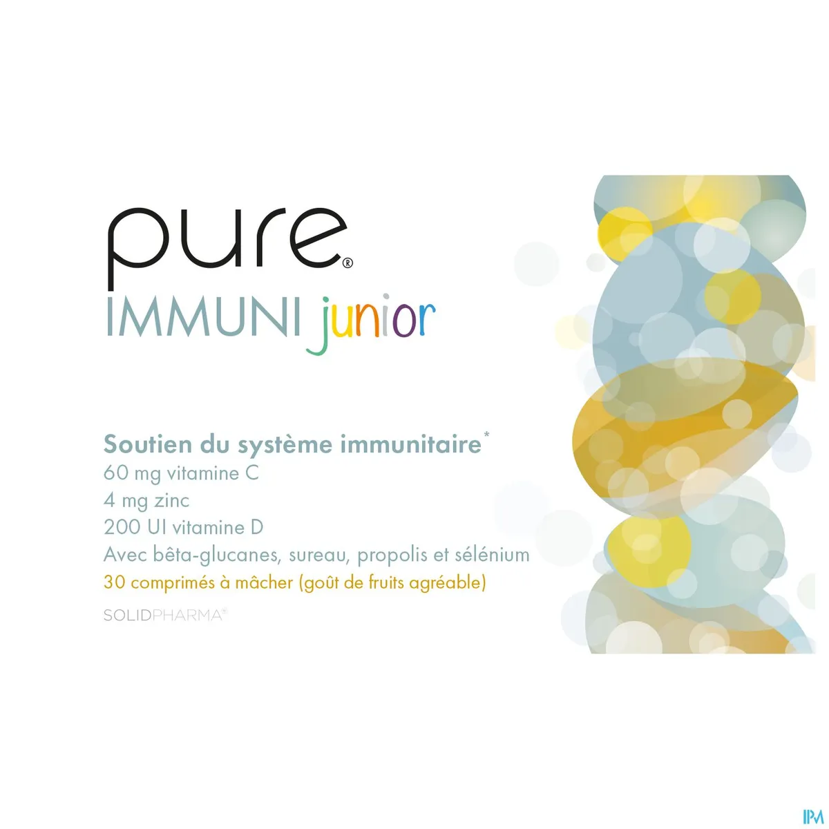 Pure Immuni Junior 30 Kauwtabletten