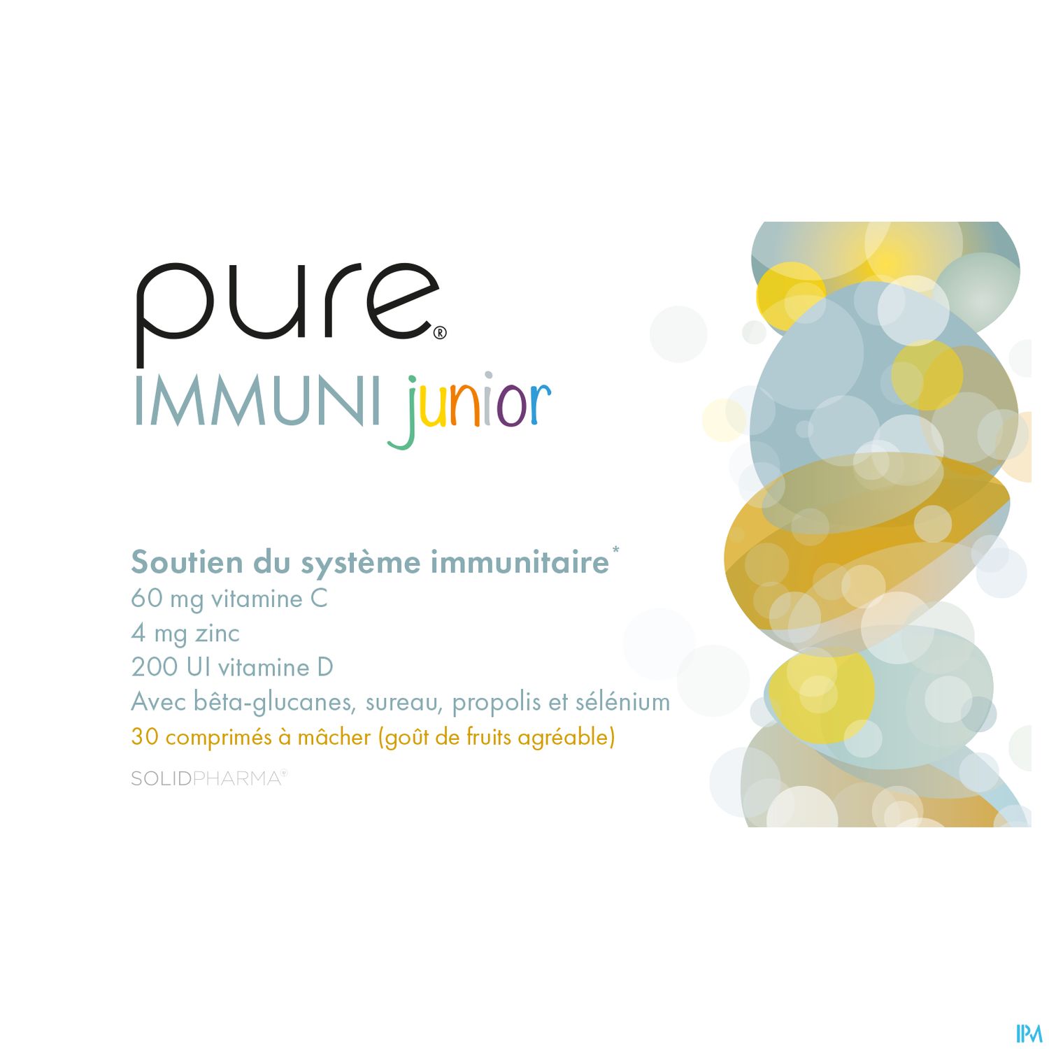 Pure Immuni Junior 30 Kauwtabletten - Pure