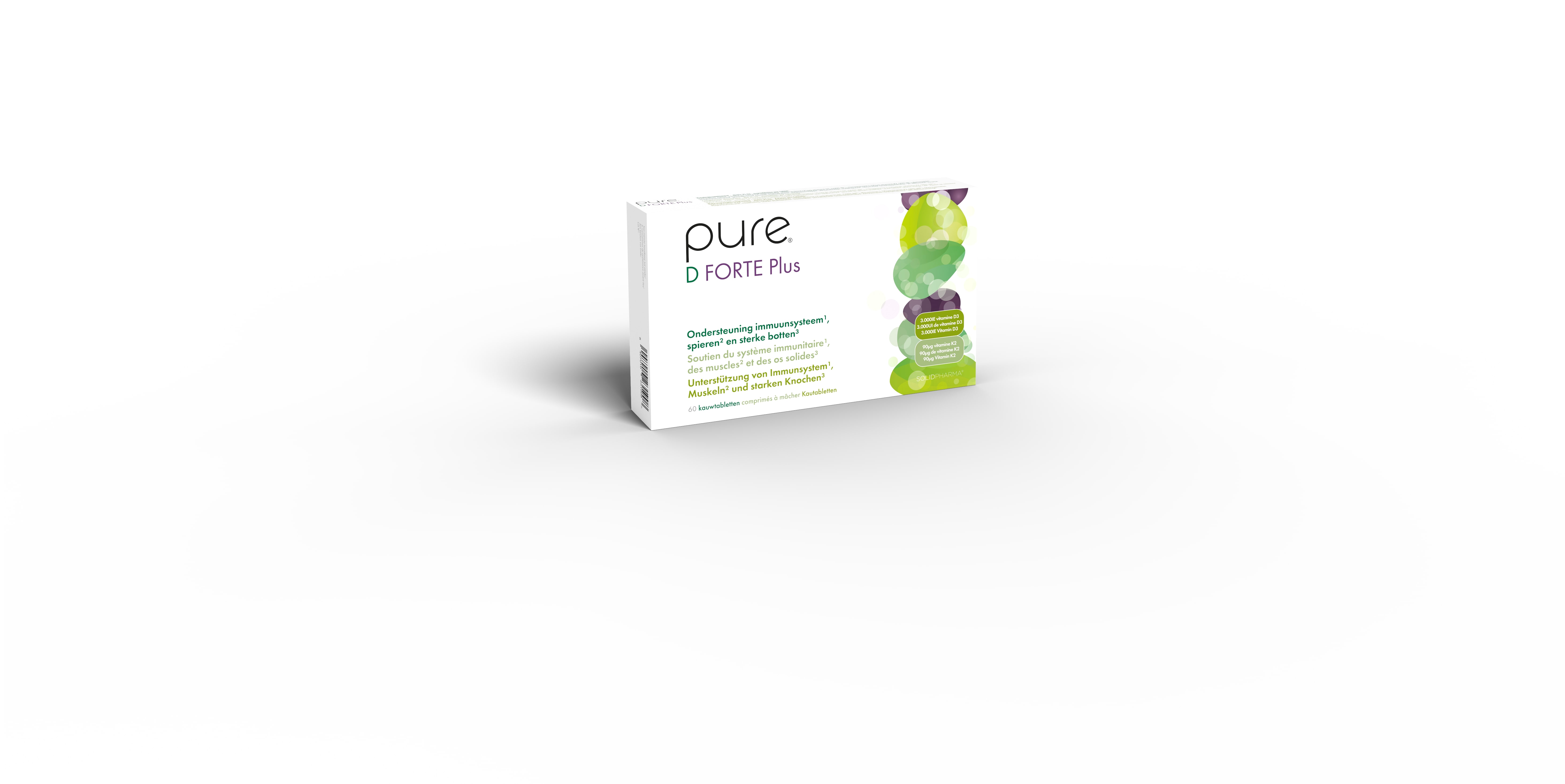 Pure D Forte Plus 60 Tabletten - Pure