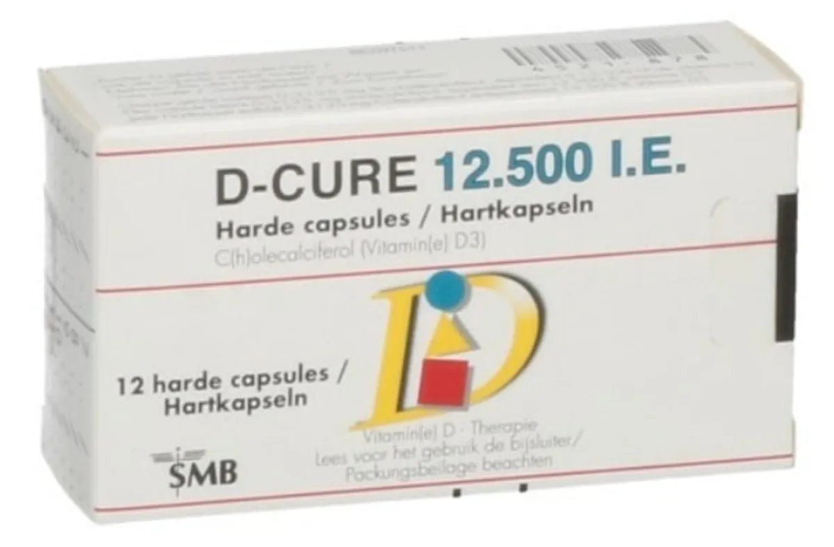 D-Cure 125000 UI 12 Gélules