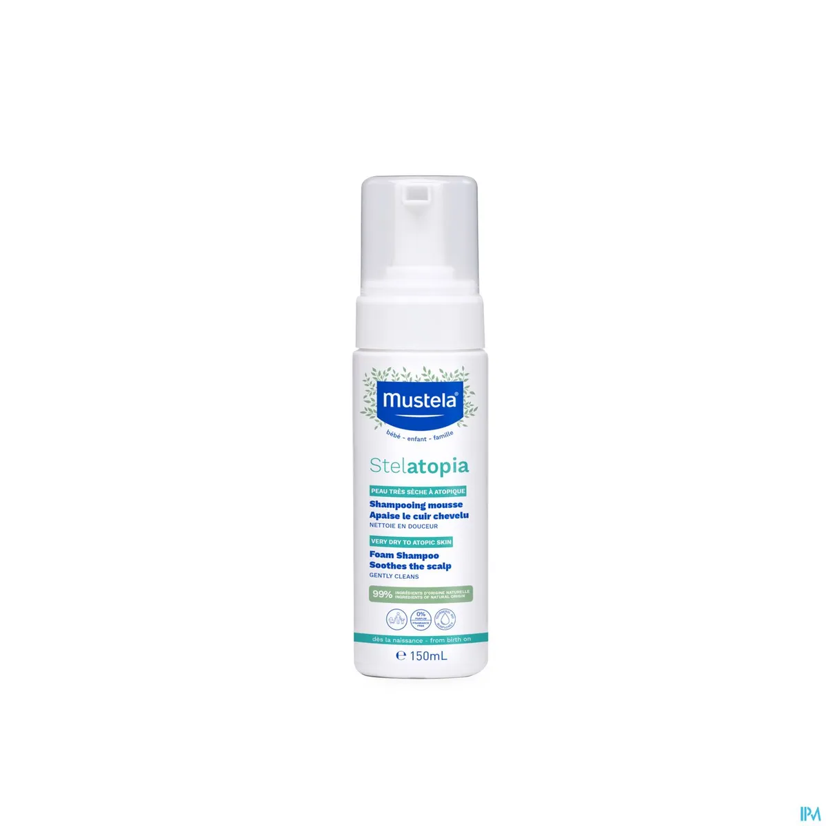 Mustela AH Stelatopia Schuimshampoo 150 ml