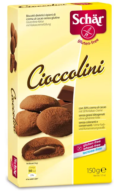 Schar Koekjes Cioccolini 125g 6468