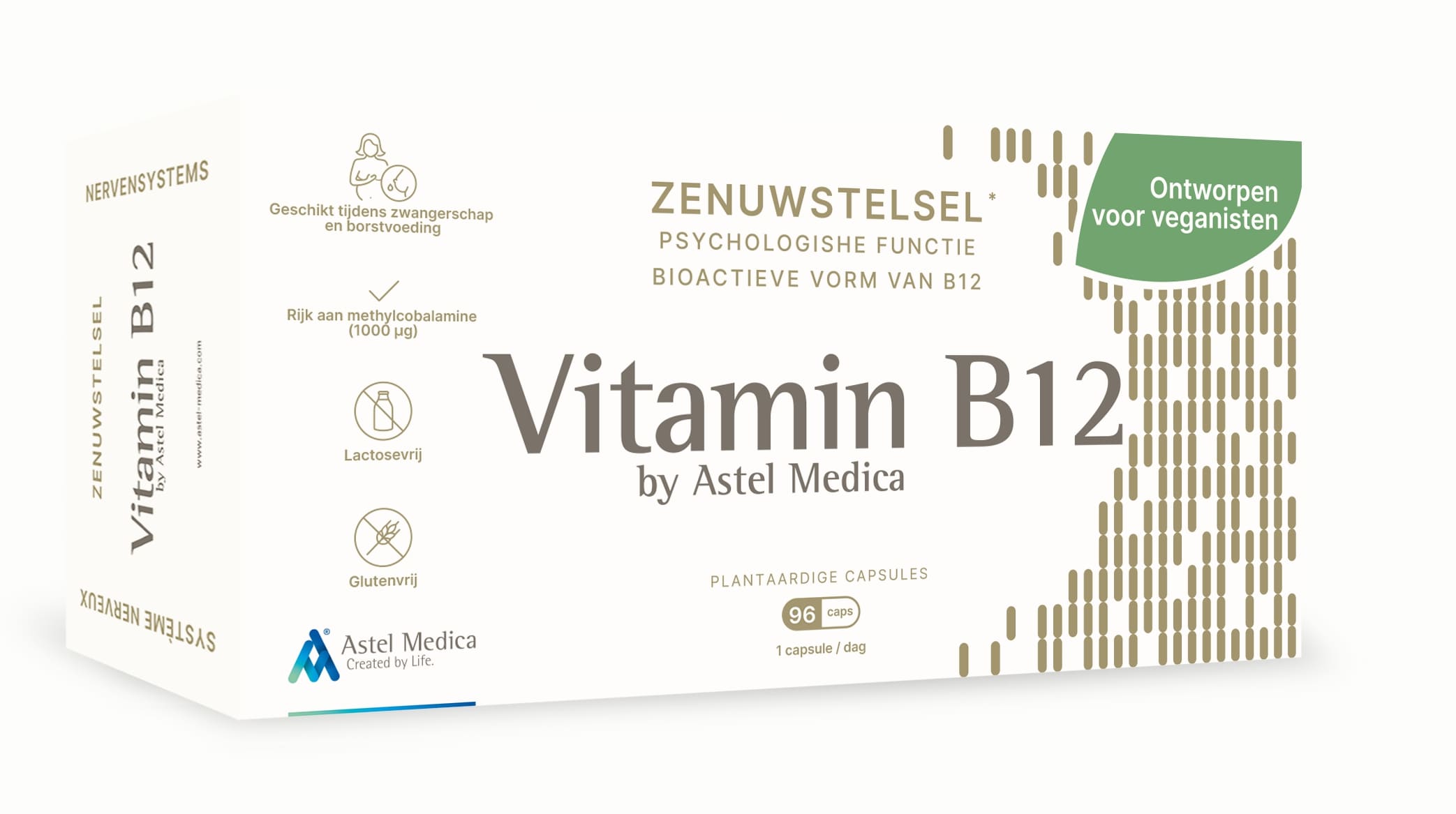 Astel Medica Vitamine B12 96 Capsules - Astel Medica