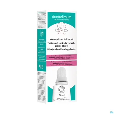 Donttellmum Waterpokkenbehandeling Zachte Borstel 50 ml