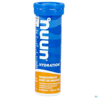 Nuun Hydratation Mangue 10 Comprimés Effervescents