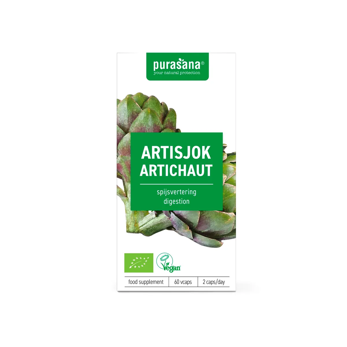 Purasana Artichaut 60 Gélules
