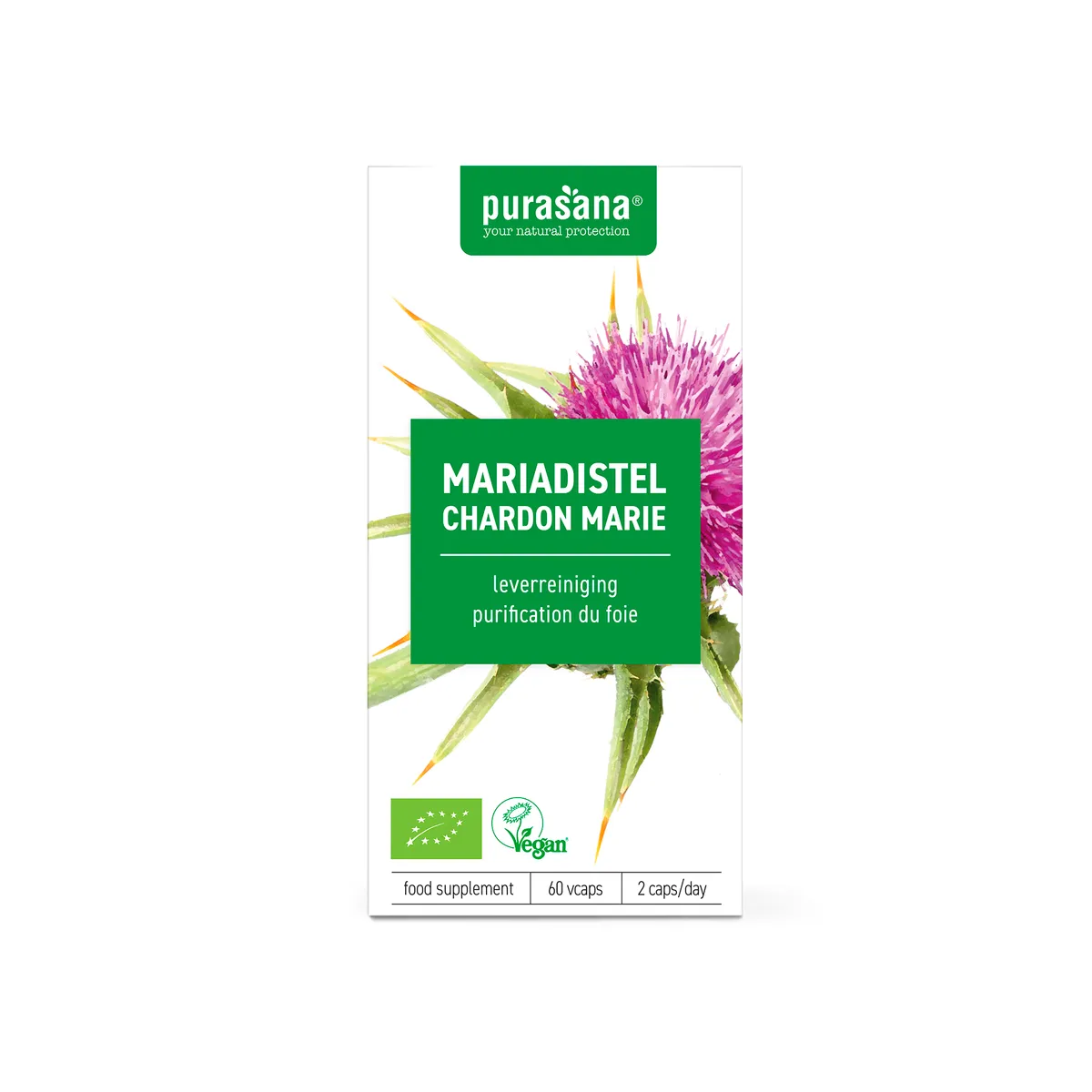 Purasana Chardon Marie 60 Capsules