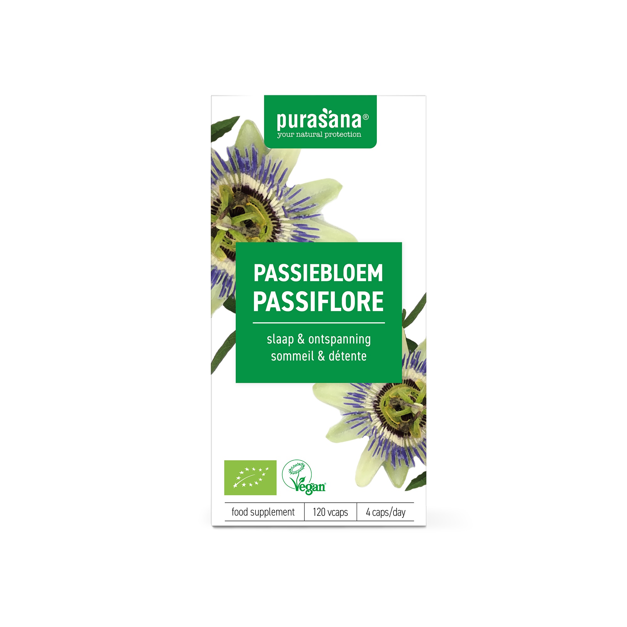Purasana Passiebloem 120 Capsules - Purasana