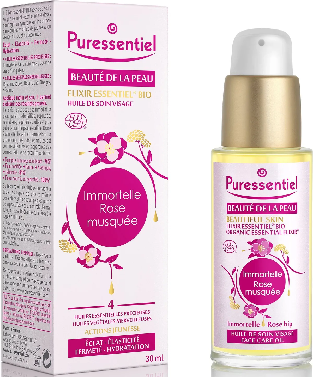 Puressentiel Beauté de la Peau Elixir Essentiel Bio Visage 30ml