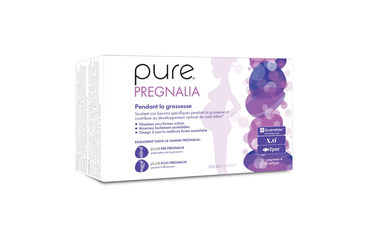 Pure Pregnalia 30 Comprimés + 30 Gélules