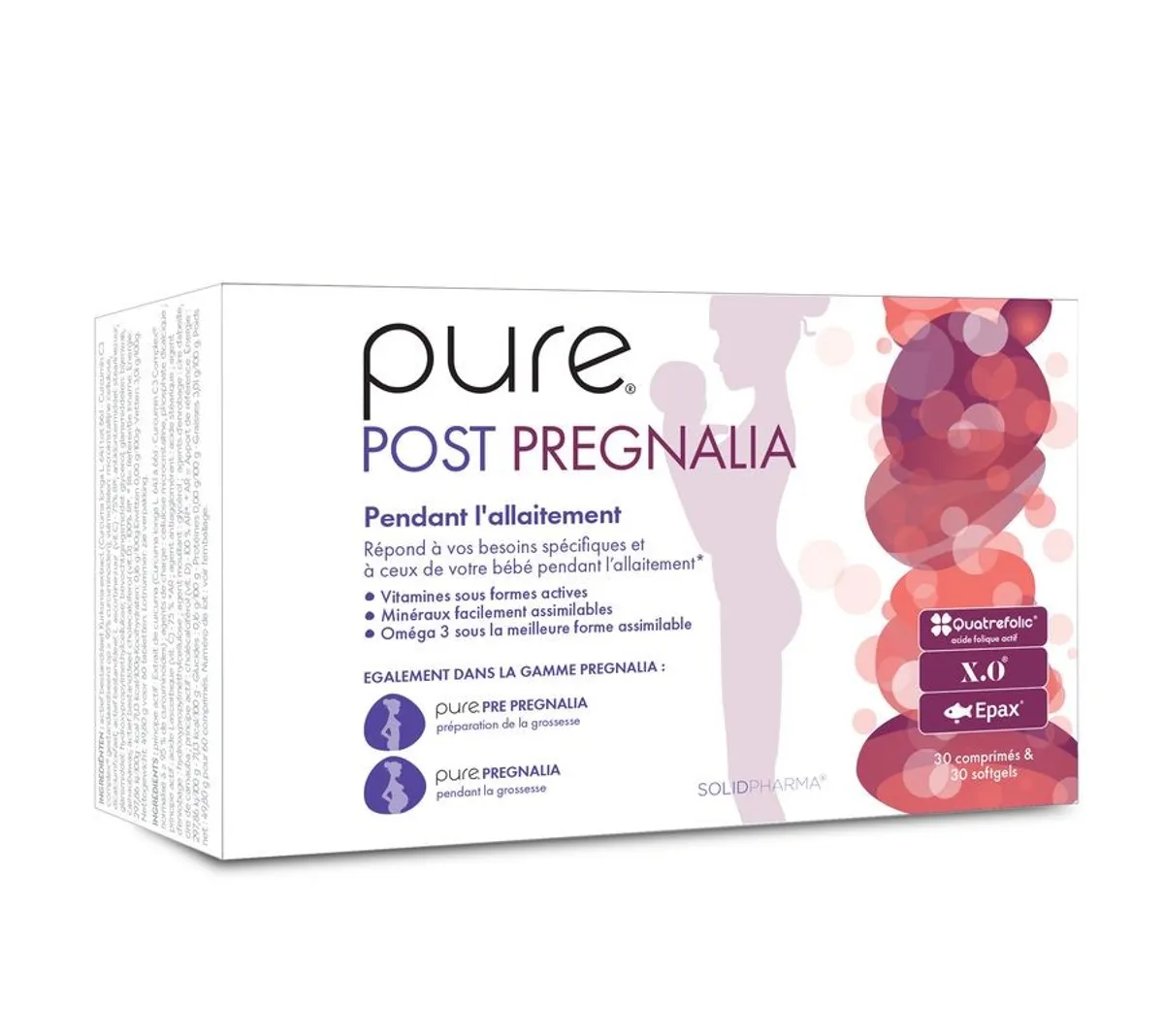 Pure Post Pregnalia 30 Comprimés + 30 Gélules