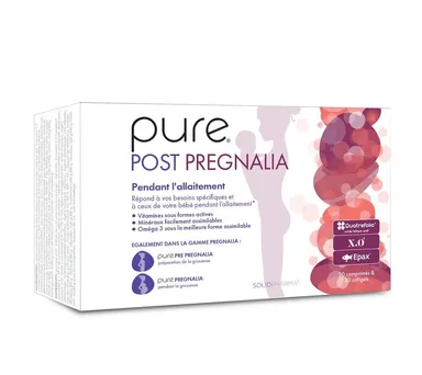 Pure Post Pregnalia 30 Comprimés + 30 Gélules