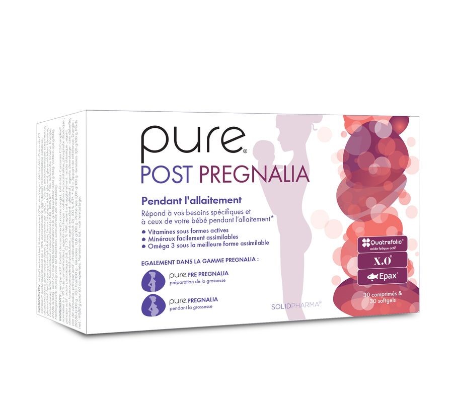 Pure Post Pregnalia 30 Tabletten + 30 Capsules - Pure