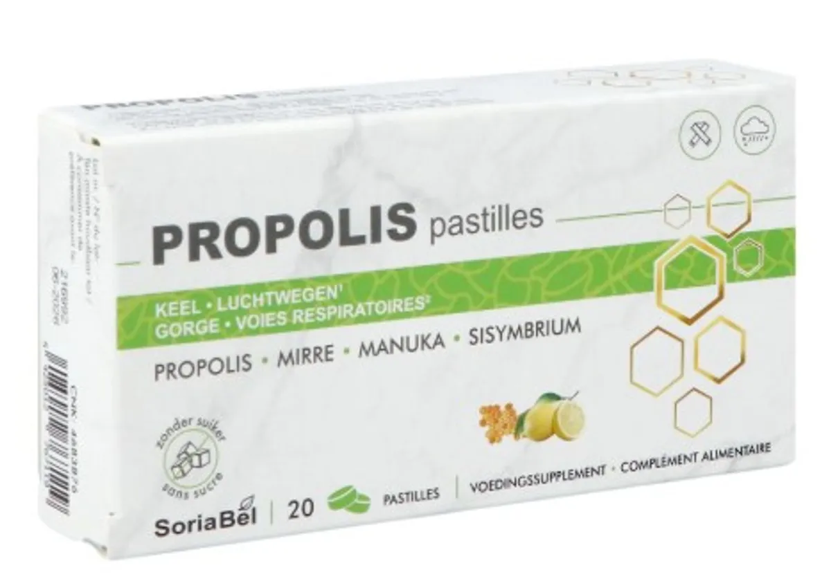 Soriabel Propolis Pastilles 20 Pastilles