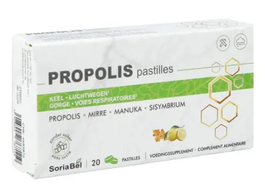 Soriabel Propolis Pastilles 20 Pastilles