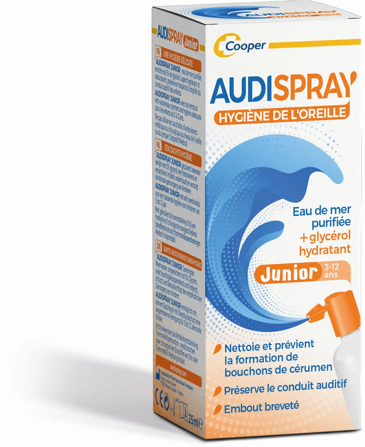 Audispray Junior Eau De Mer + Glycerol 25ml