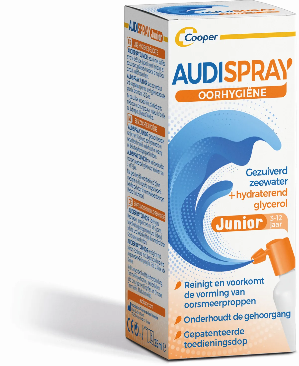 Audispray Junior Zeewater + Glycerol 25ml