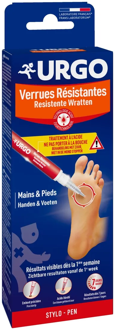 URGO Verrues Résistantes Stylo 2ml
