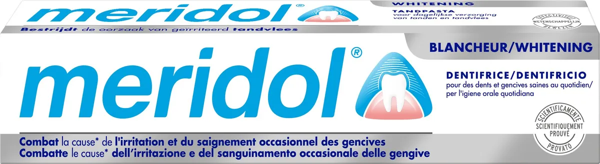 Meridol Dentifrice Blancheur 75ml