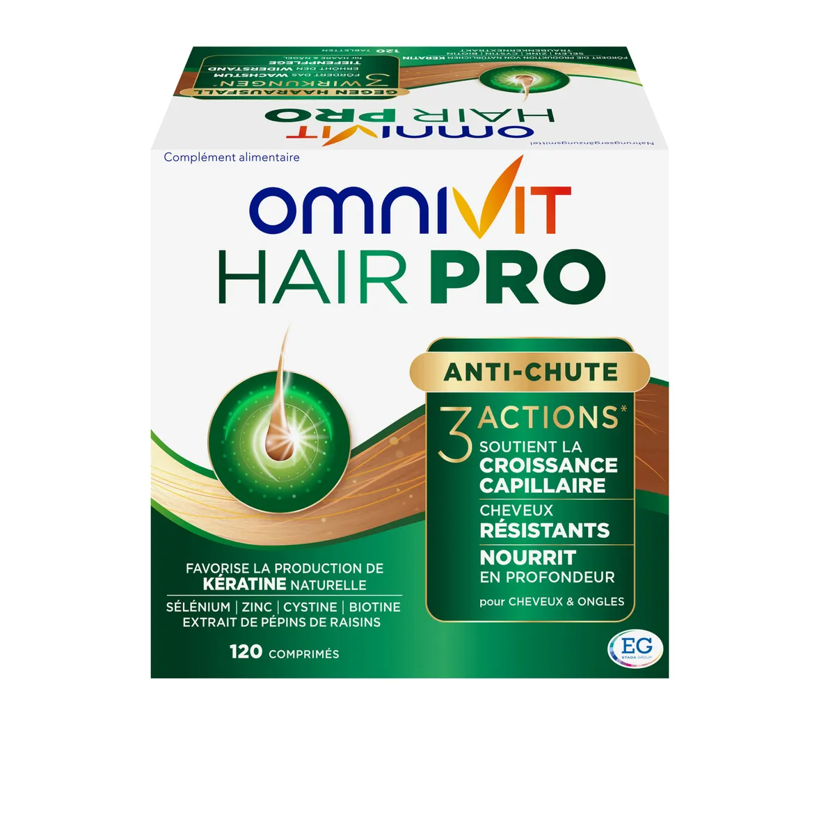 Omnivit Hair Pro Nutri-Repair 120 Comprimés
