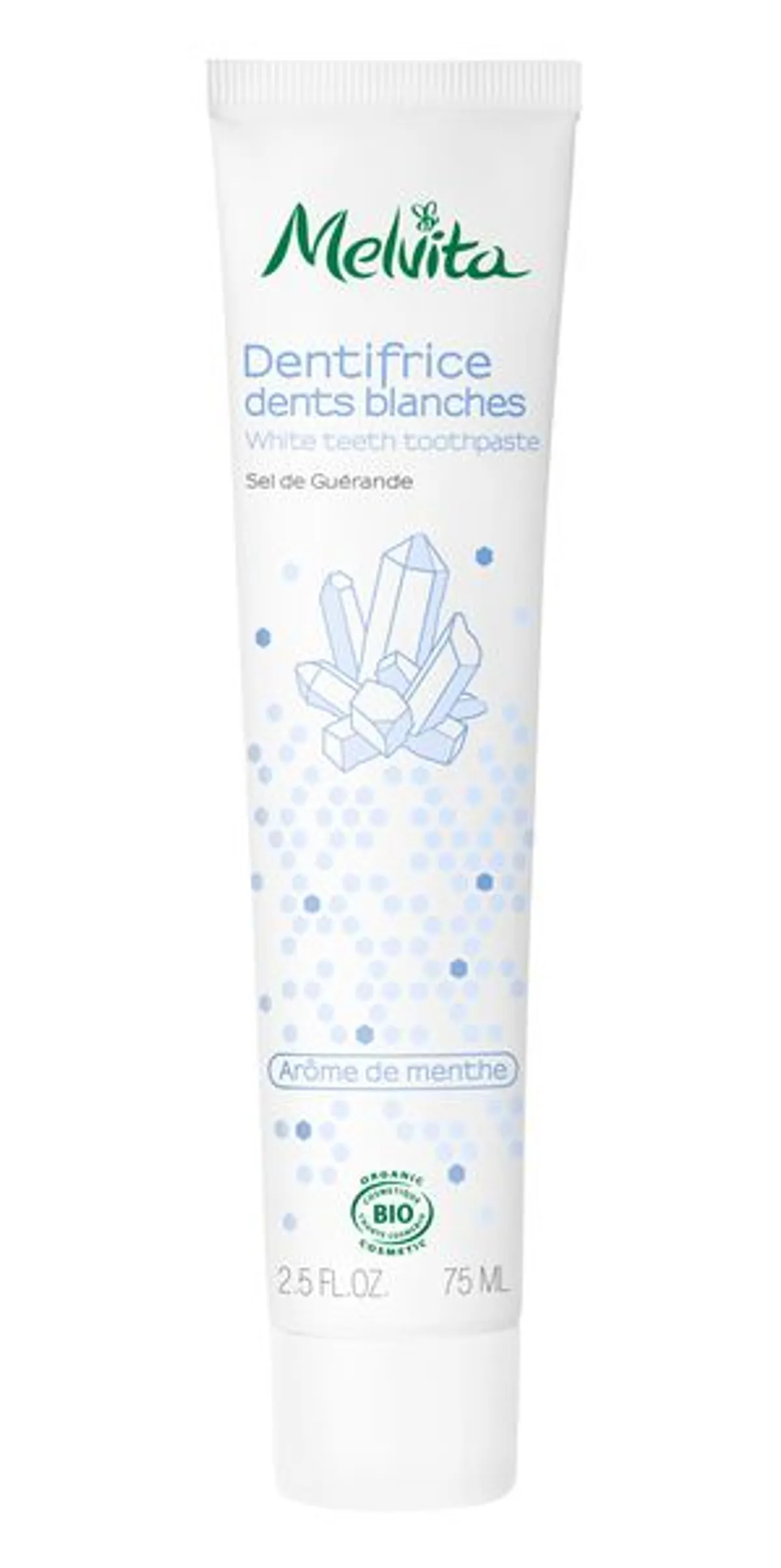 Melvita Dentifrice Dents Blanches Bio 75ml