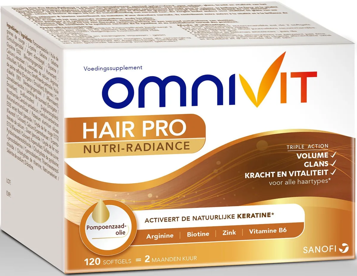 Omnivit Hair Pro Nutri-Radiance 120 Capsules