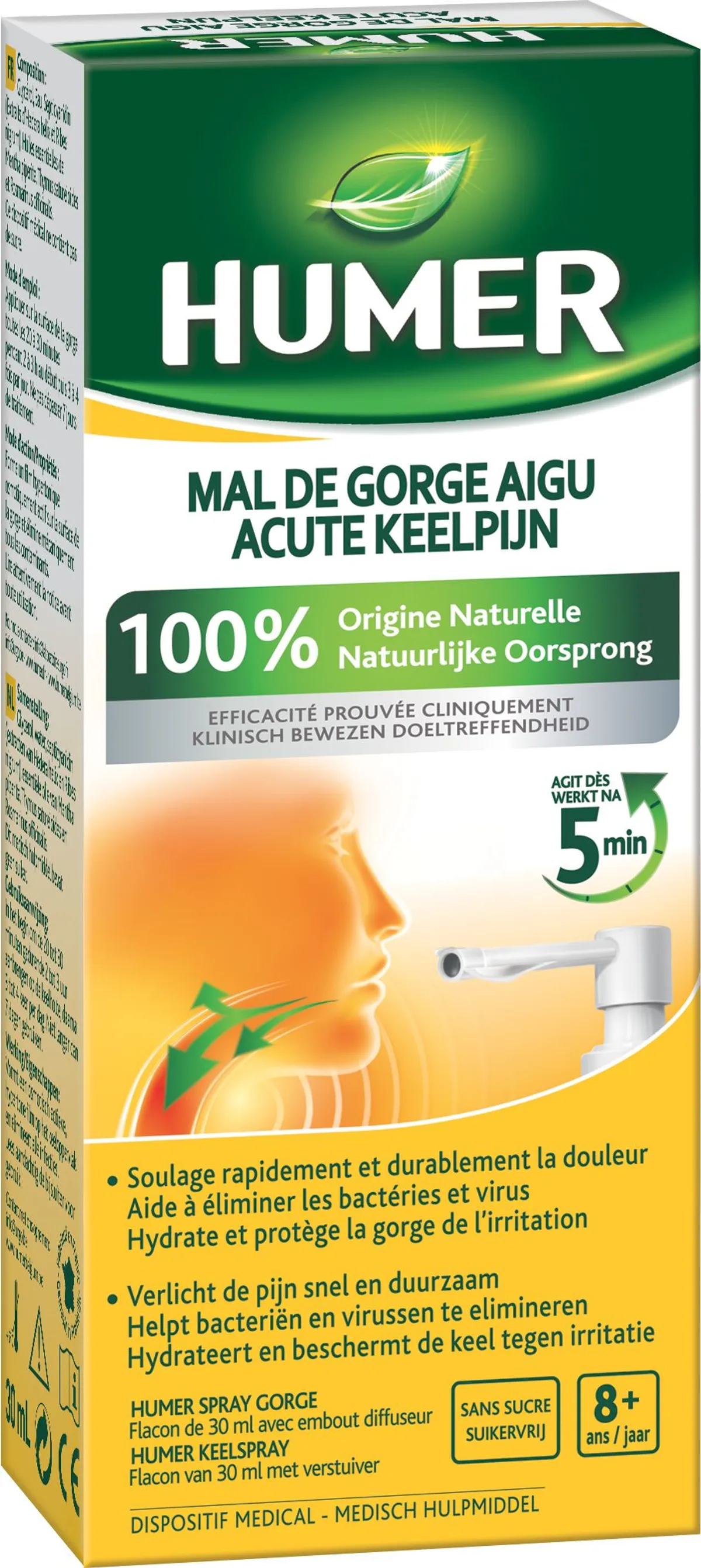 Humer Pharyngite Keelspray 30 ml