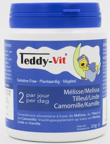 Teddy Vit (Mélisse+Tilleul+Camomille) 50 Gommes Ours