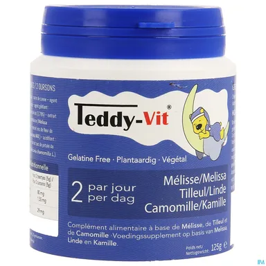 Teddy Vit (Melisse+Linde + Kamille) 50 Beertjes