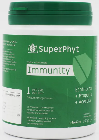 SuperPhyt Immunity 50 Gommes