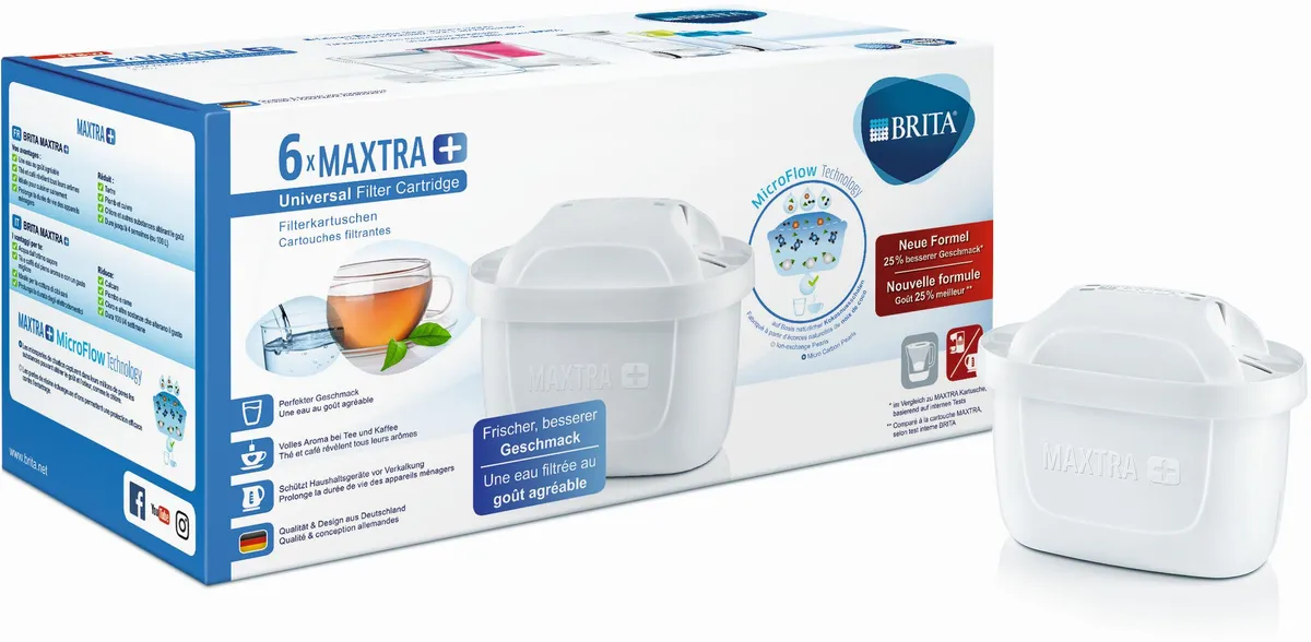 Brita Maxtra+ Cartouche Filtre 6-Pack