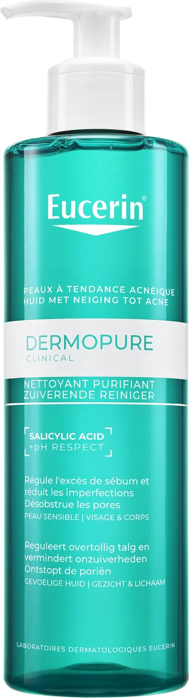 Eucerin DermoPure Clinical Nettoyant Purifiant 400ml