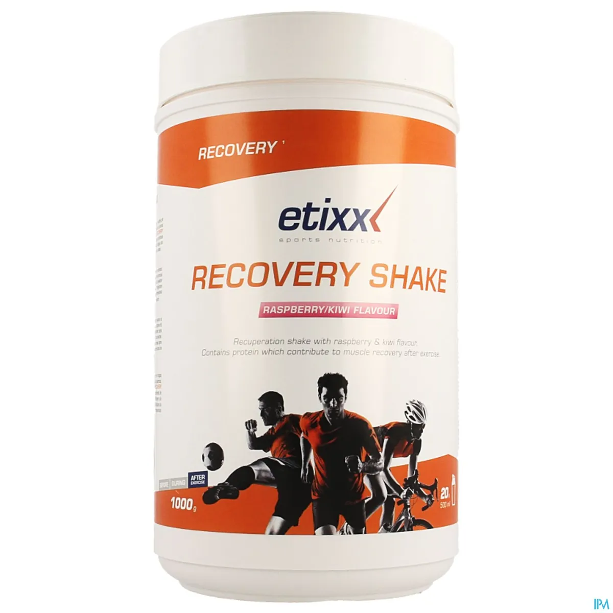 Etixx Recovery Shake Framboos-Kiwi Poeder 1kg