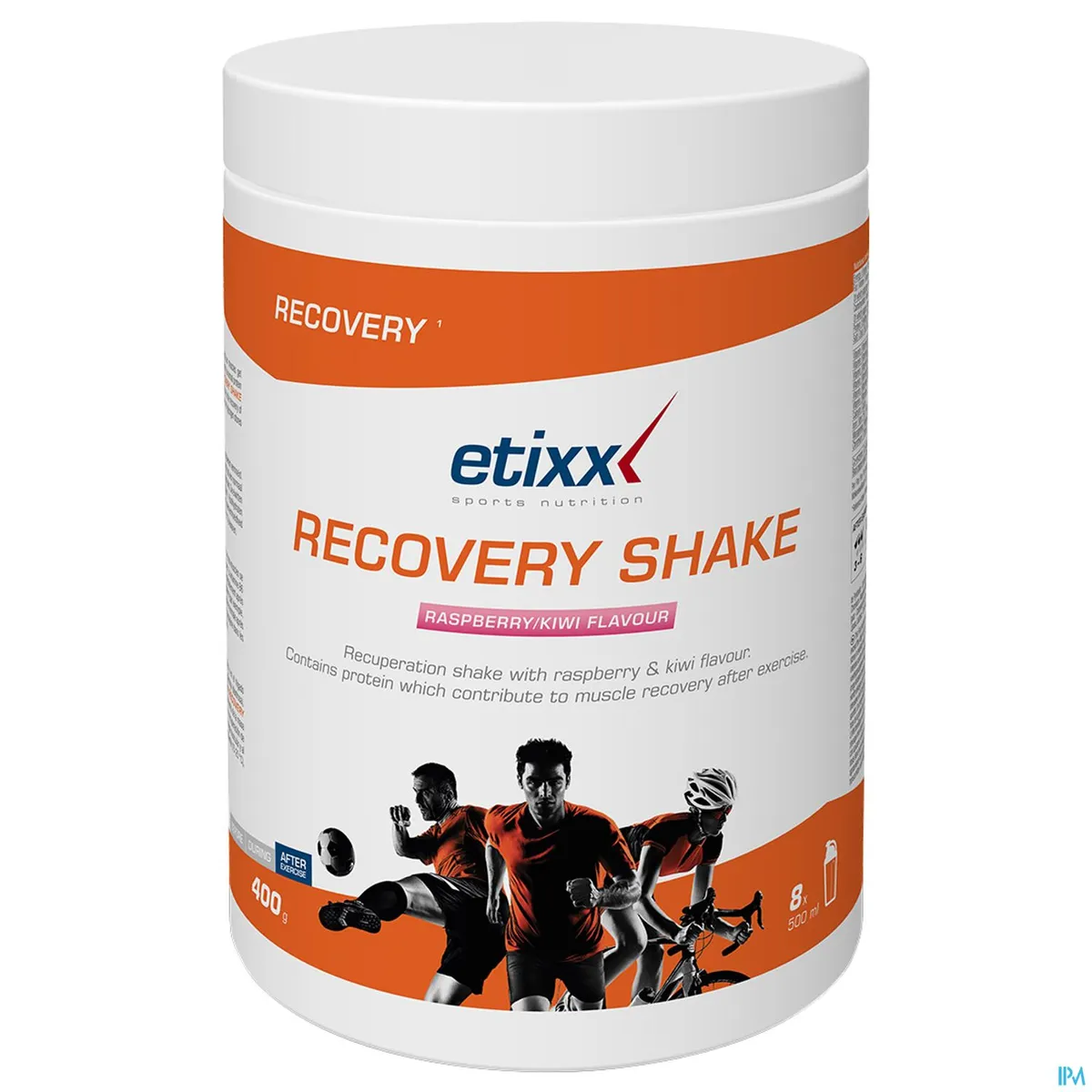 Etixx Recovery Shake Framboos-Kiwi Poeder 400g