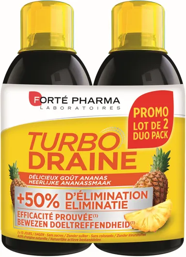 Forté Pharma Turbodraine Ananas 2x500ml