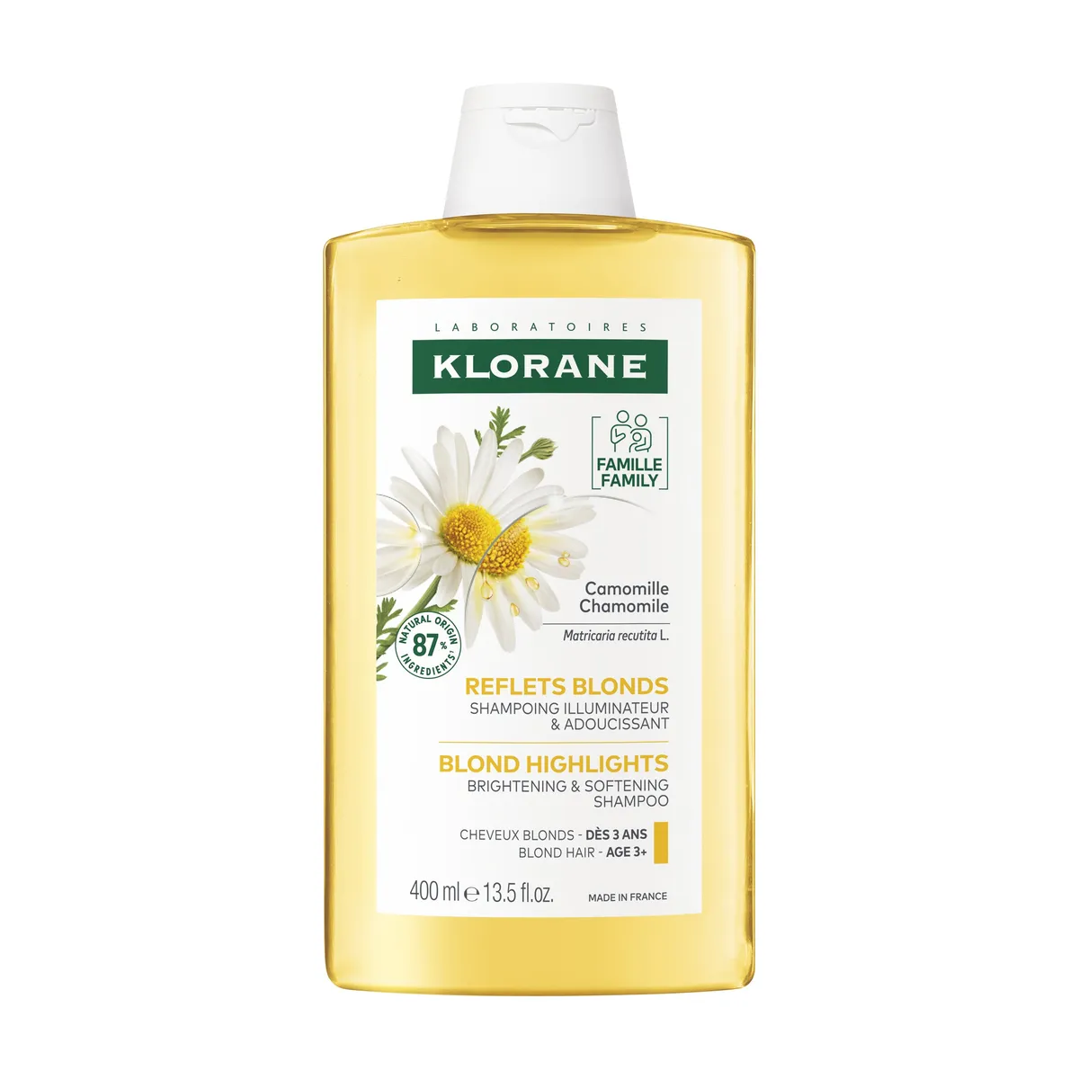 Klorane Camomille Shampooing Reflets Blonds 400Ml