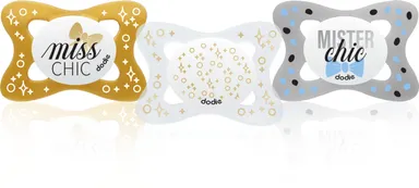 Dodie Fopspeen +18m Bling Bling Jongen B3