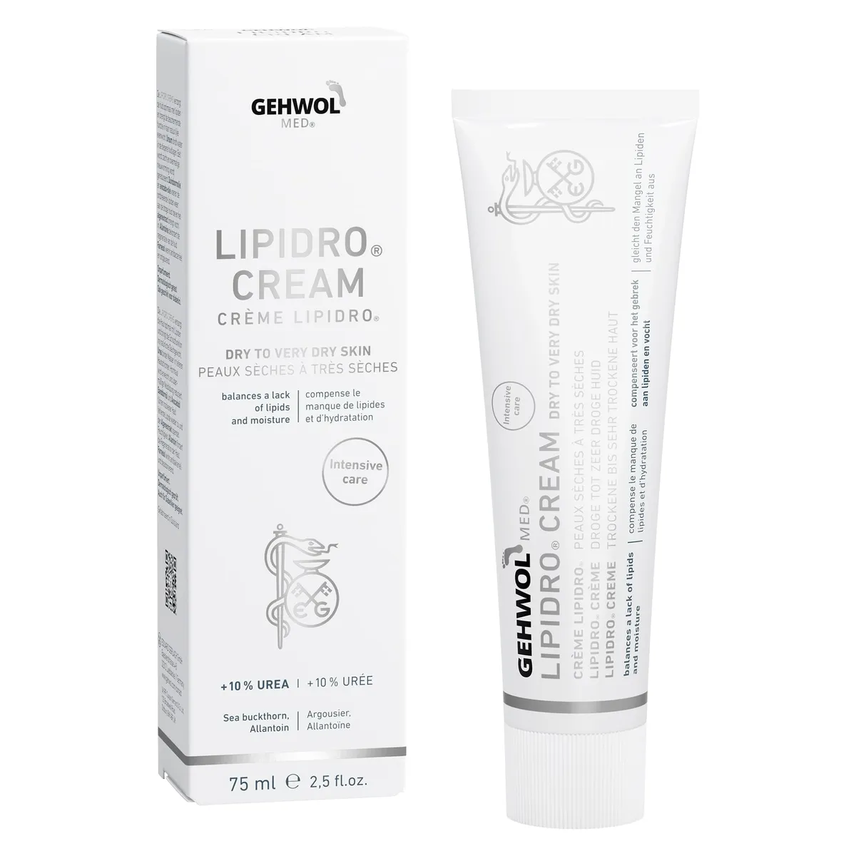 Gehwol Med Lipidro Crème Pieds 75ml