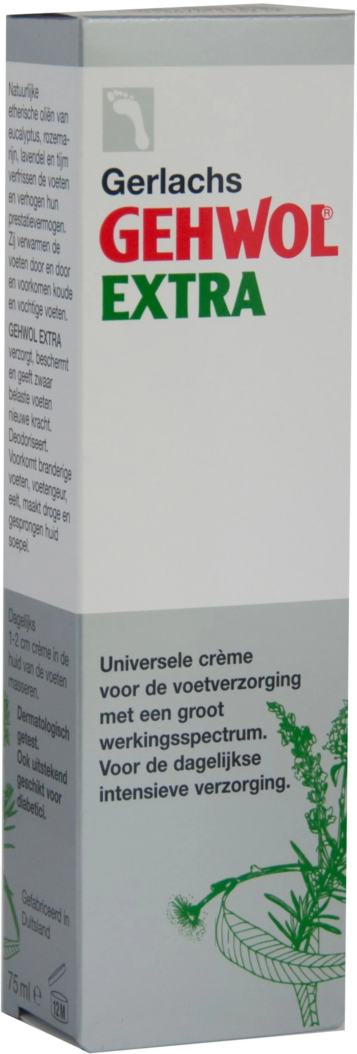 Gehwol Extra Voetcrème 75ml