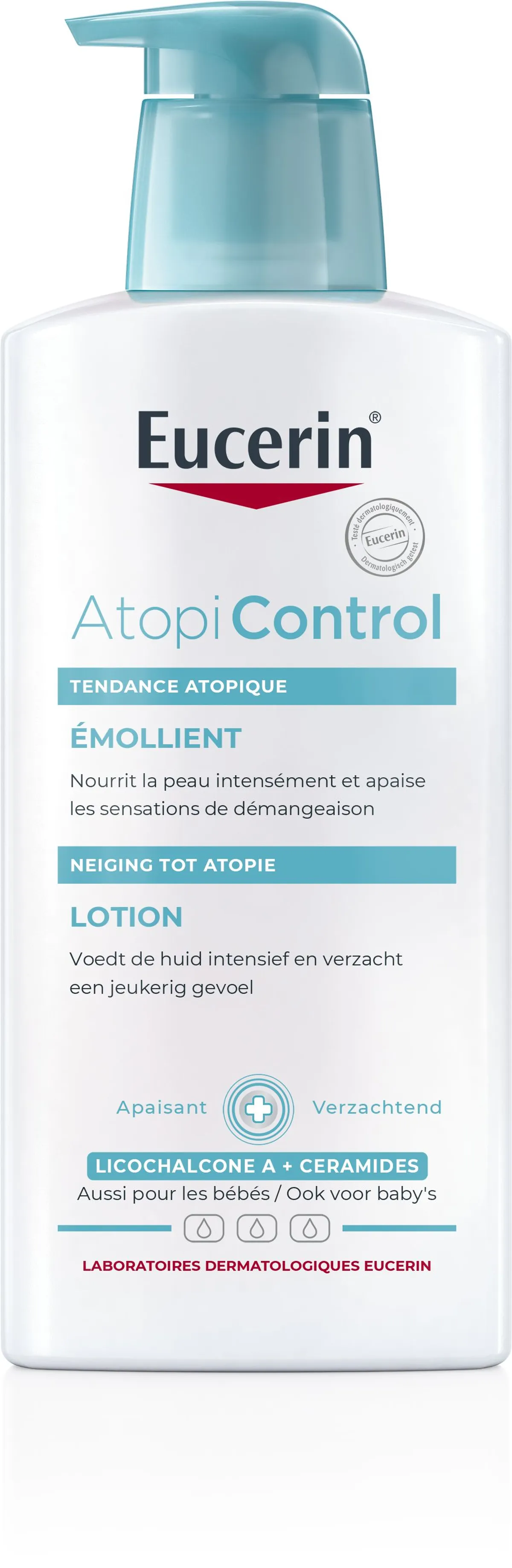 Eucerin AtopiControl Lotion Droge Huid met neiging tot Atopie met pomp 400ml