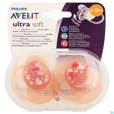 Philips Avent Fopspeen Soft Deco +6m Mix2