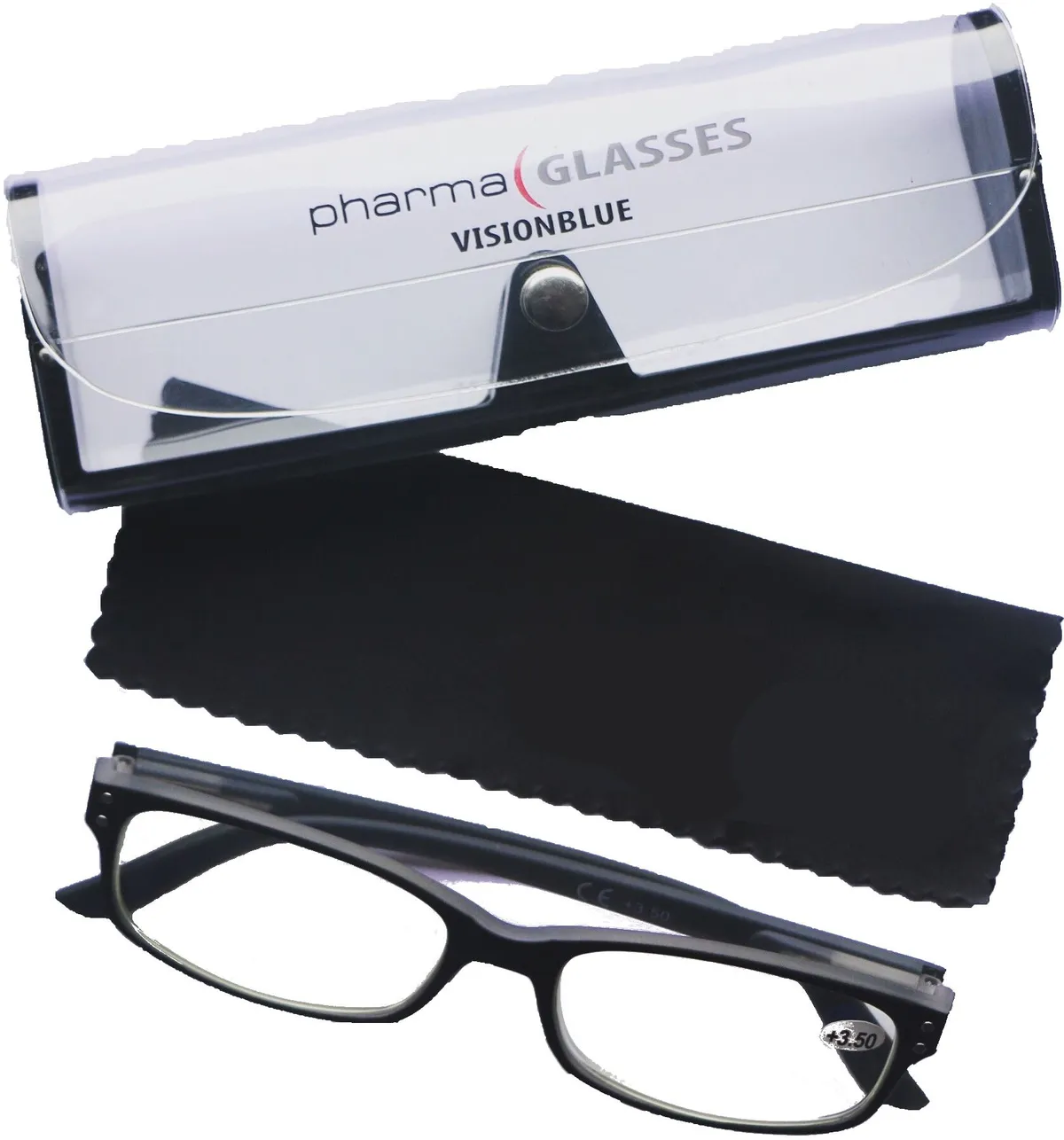 Pharmaglasses Visionblue Pc01 Lun.lect.+3.50 Black