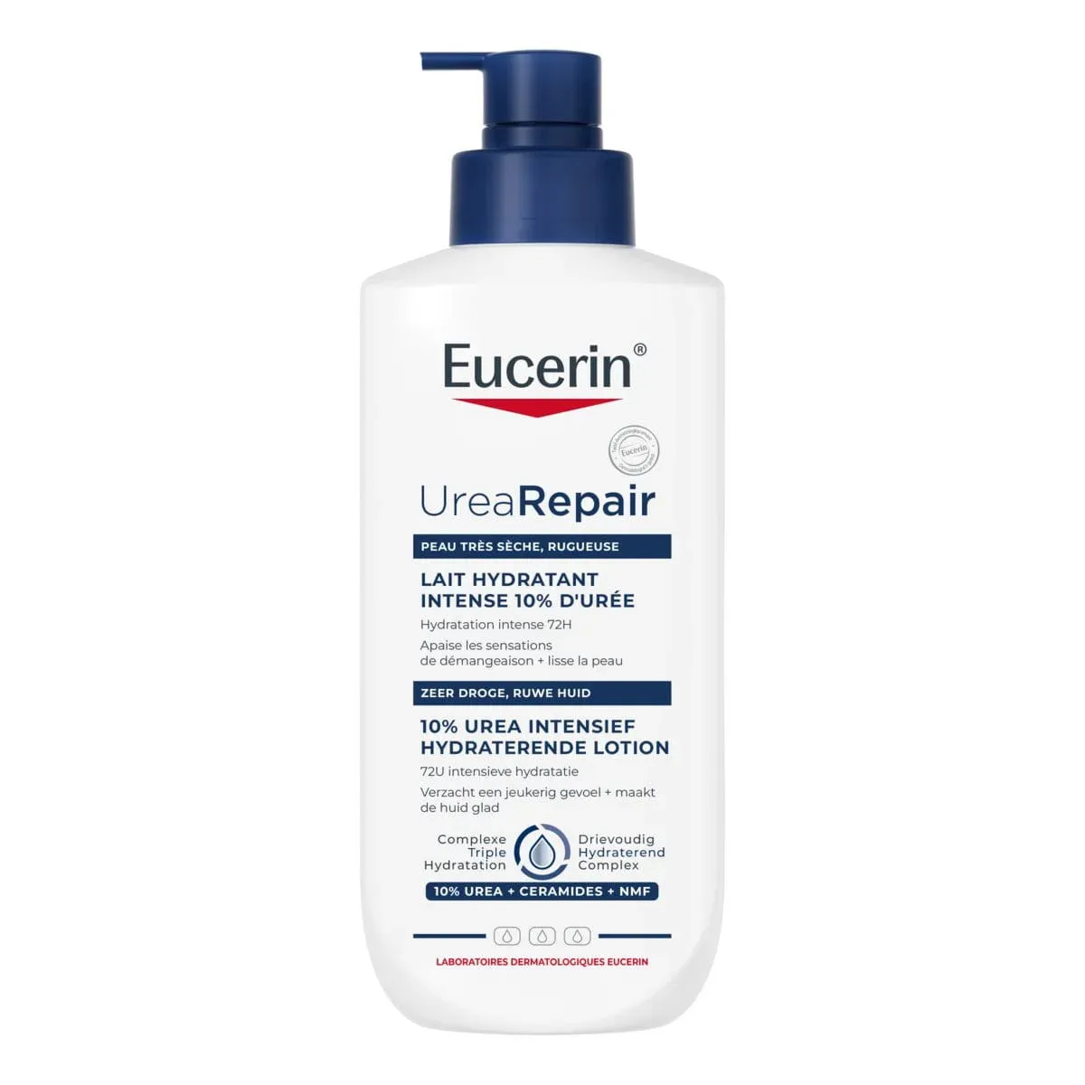 Eucerin UreaRepair Lait Hydratant Intense 10% d'Urée 400ml