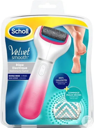 Scholl Velvet Smooth Râpe électrique Anti-callosité